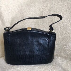 Vintage black dress purse 8 x 5 x 3 t
